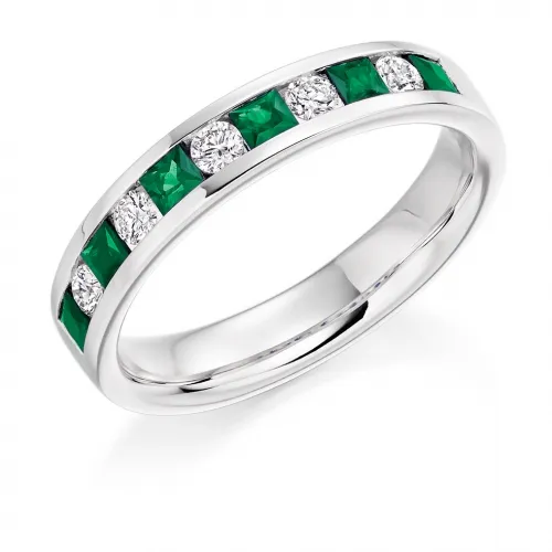 Classic Emerald Stone Ring 
